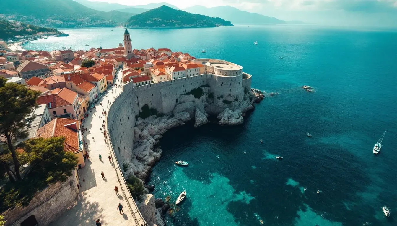 Dubrovnik City Walls - filming location in Croatia