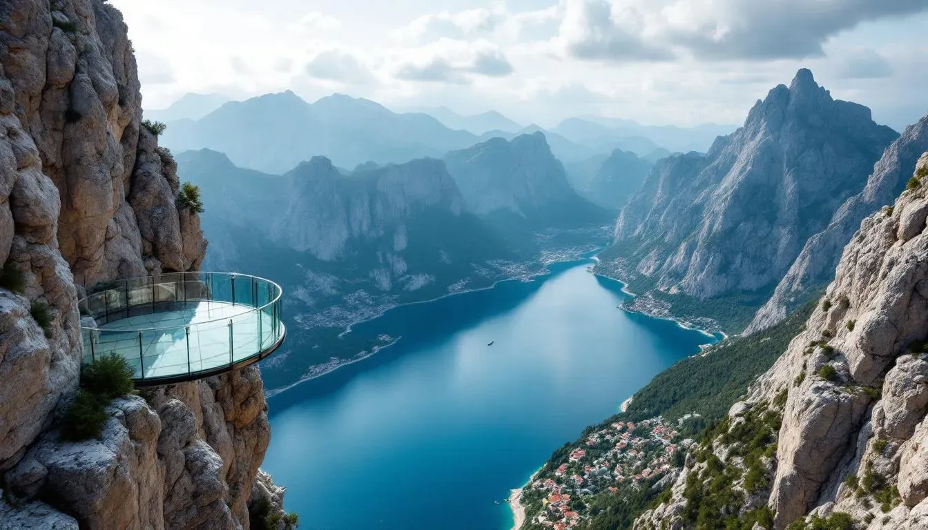 Biokovo Skywalk - filming location in Croatia